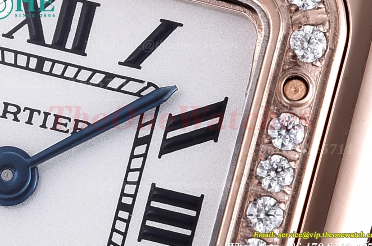 8848F RG Ladies Secrete 22mm Dial White RG Swiss Dia Qtz Panthere De 0423